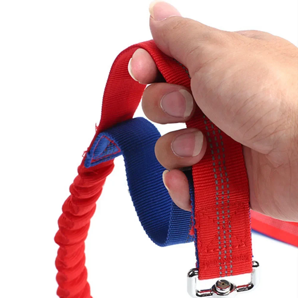 Handsfree Hondenriem voor Joggen en Wandelen | Verstelbare Heupriem en Uittrekbaar Nylon met Reflecterende Strepen - Image 5