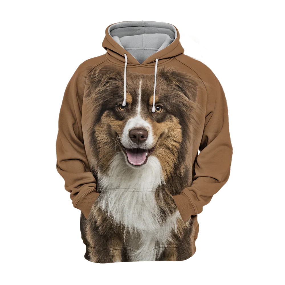 Australian Shepherd Motief | Zachte AF | Kleurechte Kwaliteit | Stretch | Maatopties  S-4XL