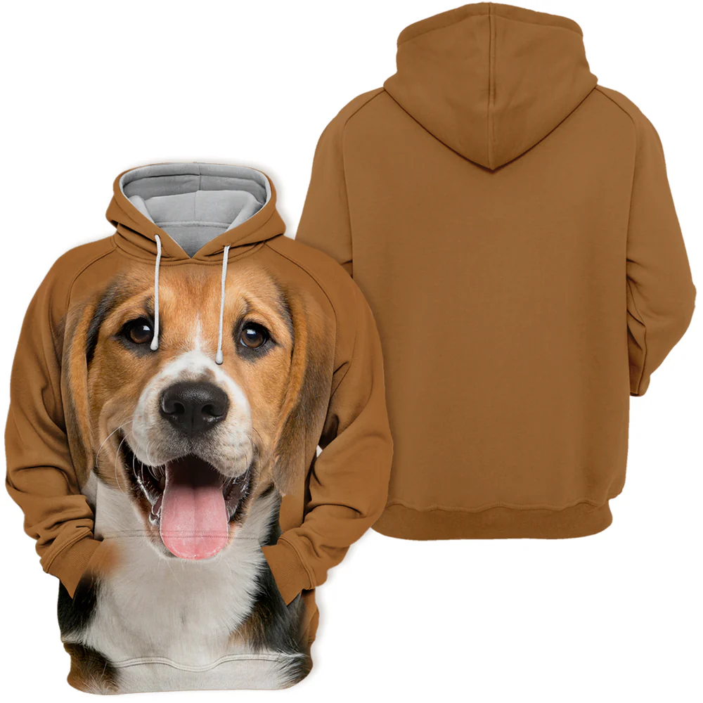 Hoodie voor Dierenliefhebbers | Unisex | Beagle Design | Zachte Stof | Verschillende Maten | Duurzaam | Katoenmix - Image 2