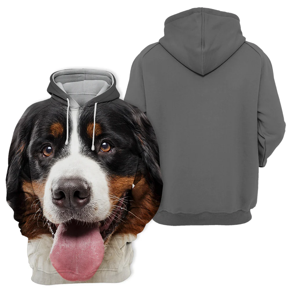 Unisex Hoodie | Comfortabele Polyester-Katoen Mix | Geschikt voor Dierenliefhebbers | Diverse Maten S-4XL | Perfecte Grafische Print | Zachte en Elastische Stof - Image 2