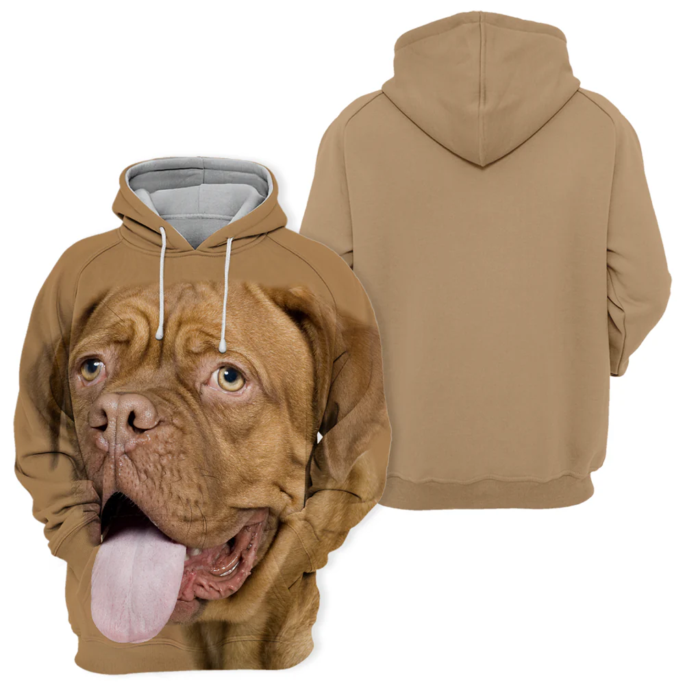 Bordeaux Unisex Hoodie | Comfortabele Hoge Resolutie Print | Verkrijgbaar in S-4XL | Zachte Polyester-Katoen Mix - Image 2