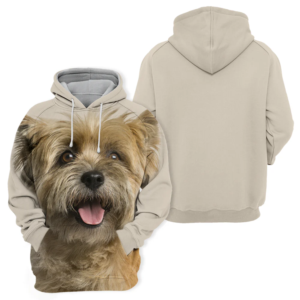 Unisex Trui | Cairn Terrier Print | Geel | Zachte Stof | Maten S t/m 4XL | Comfortabele Pasvorm - Image 2