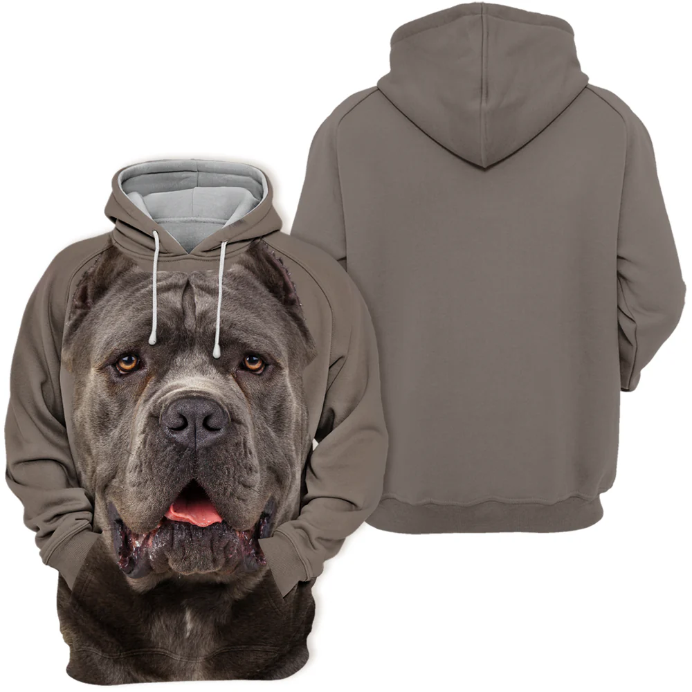 Unisex Hoodie Voor Huisdieren | Premium Poly-Katoen Mix | Verkrijgbaar In Maten S-4XL | Zachte Aanraking | Hoge Definitie Print | Ideaal Voor Cane Corso En Andere Rassen - Image 2