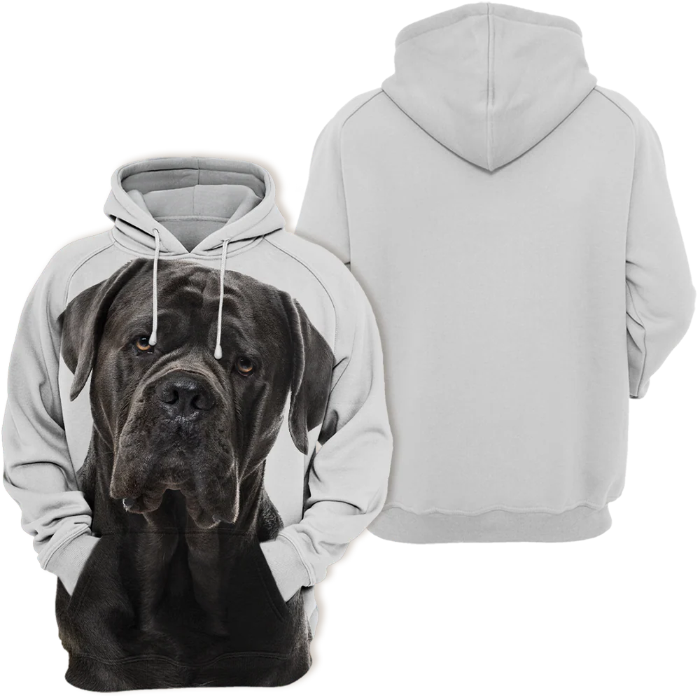 Unisex Hoodie voor Dierenliefhebbers | Zachte Stof | Hoogwaardige Print | Cane Corso Motief | Verkrijgbaar in Maten S-4XL | Comfortabele en Duurzame Materialen | Ideaal voor Casual Dagen - Image 2