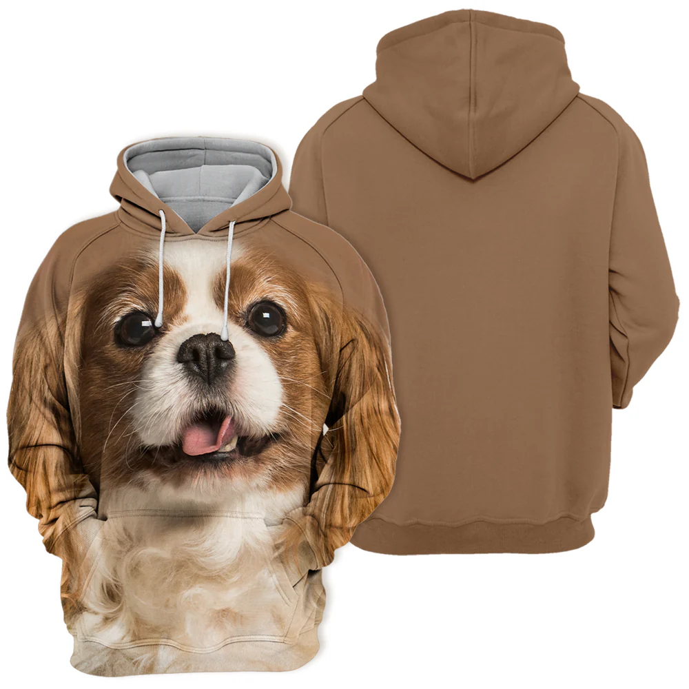 Comfortabele Unisex Trui voor Dierenliefhebber | Warme Casual Top | Perfect voor Cavalier King Charles Spaniel Fans | Polyester/Katoen Mix | Zachte Touch | Beschikbaar in Maten S-4XL - Image 2
