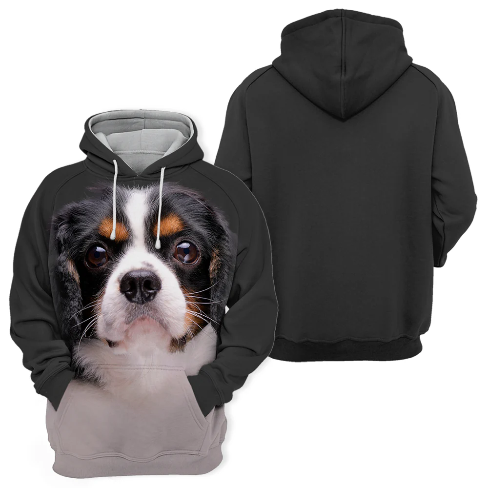 Hoodie voor Hondenliefhebbers | Comfortabele Trui met Cavalier King Charles Spaniel | Premium Kwaliteit | Meerdere Maten - Image 2