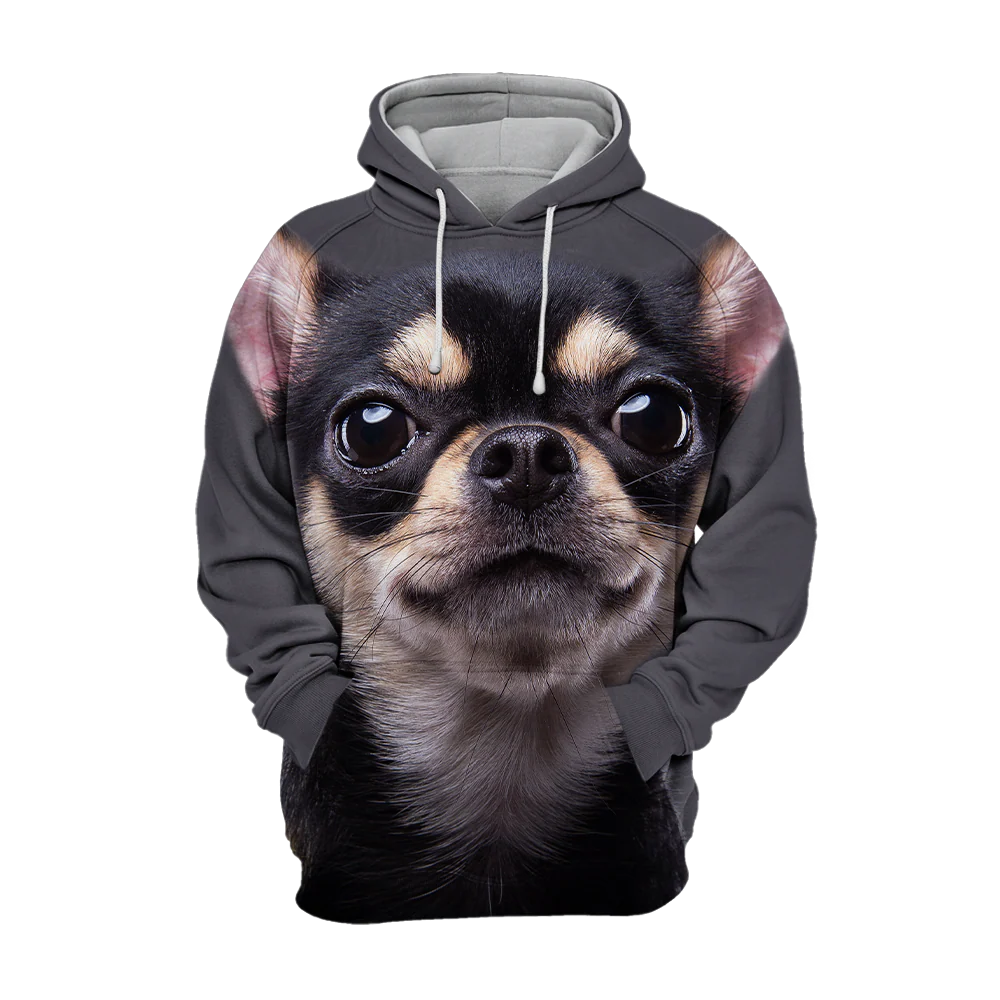 Trui voor Dierenliefhebbers | Grappige Chihuahua | Zachte Stof | High-Definitie Print | Unisex | Verkrijgbaar in Maten S tot 4XL
