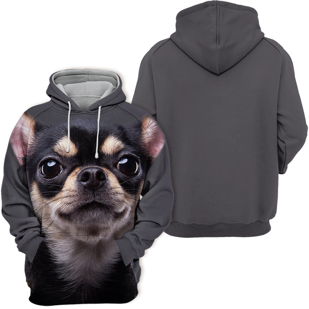 Trui voor Dierenliefhebbers | Grappige Chihuahua | Zachte Stof | High-Definitie Print | Unisex | Verkrijgbaar in Maten S tot 4XL - Image 2