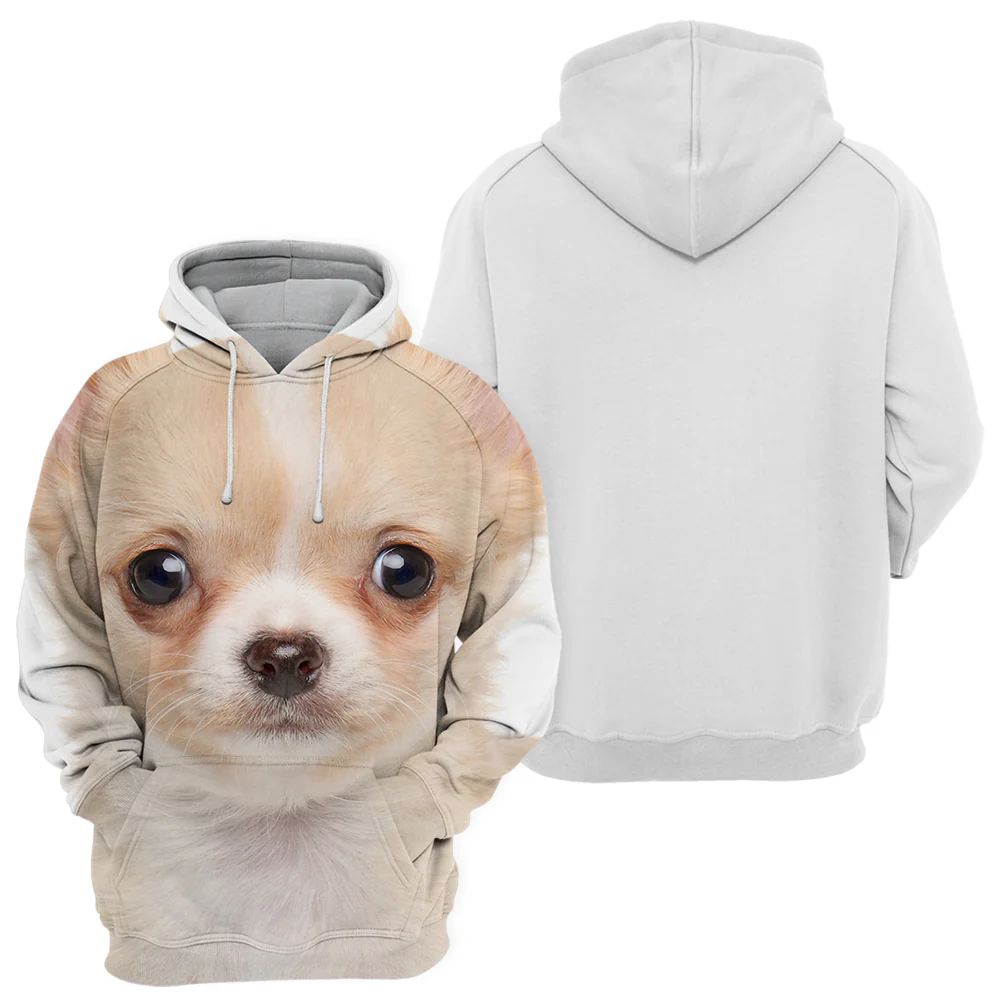 Unieke Hoodie voor Dierenliefhebbers | Chihuahua Design | Zacht & Duurzaam | Meerdere Maten - Image 2