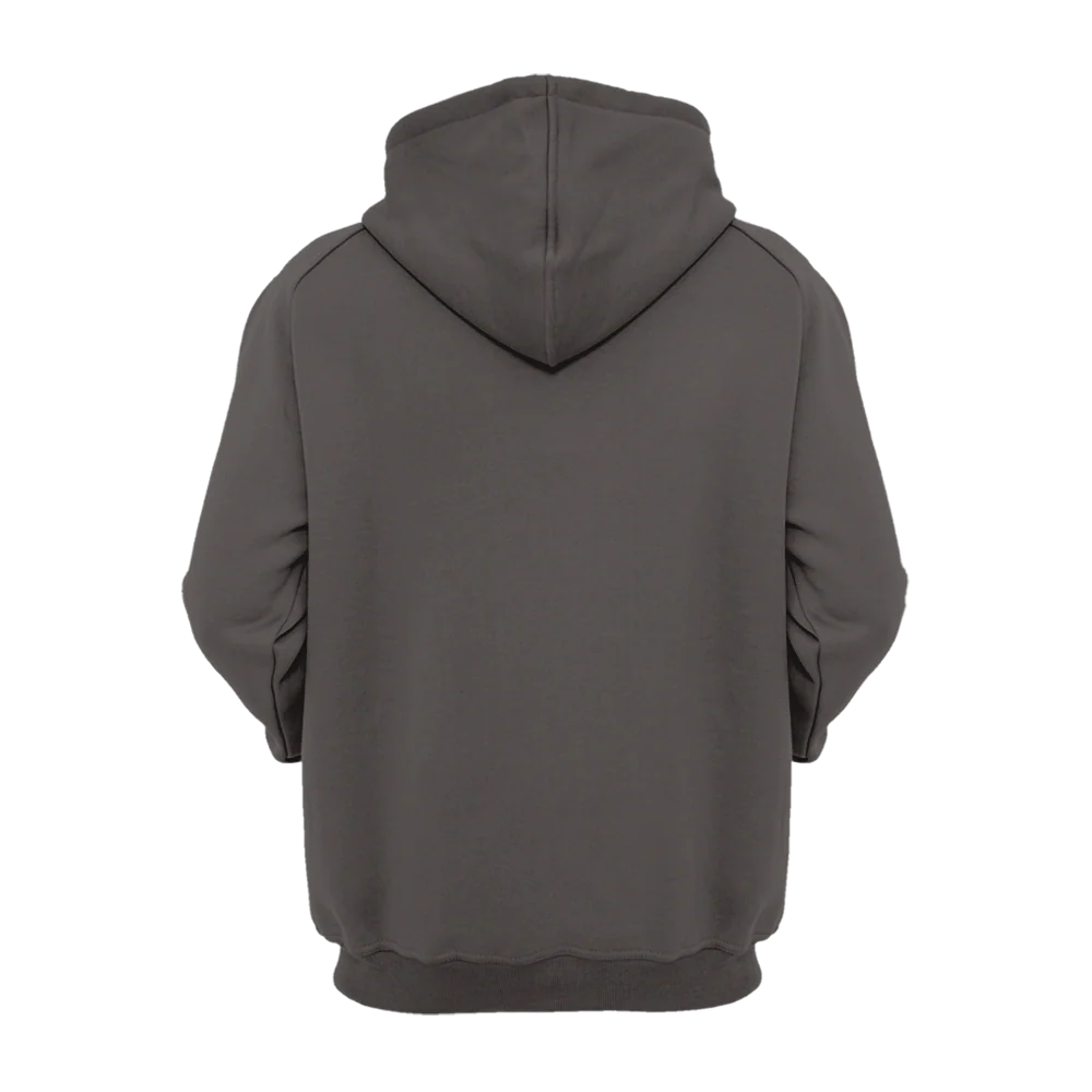 Zwarte Unisex Hoodie met Hondenprint | Diverse Maten | Polyester & Katoen | Comfortabel & Duurzaam - Image 3