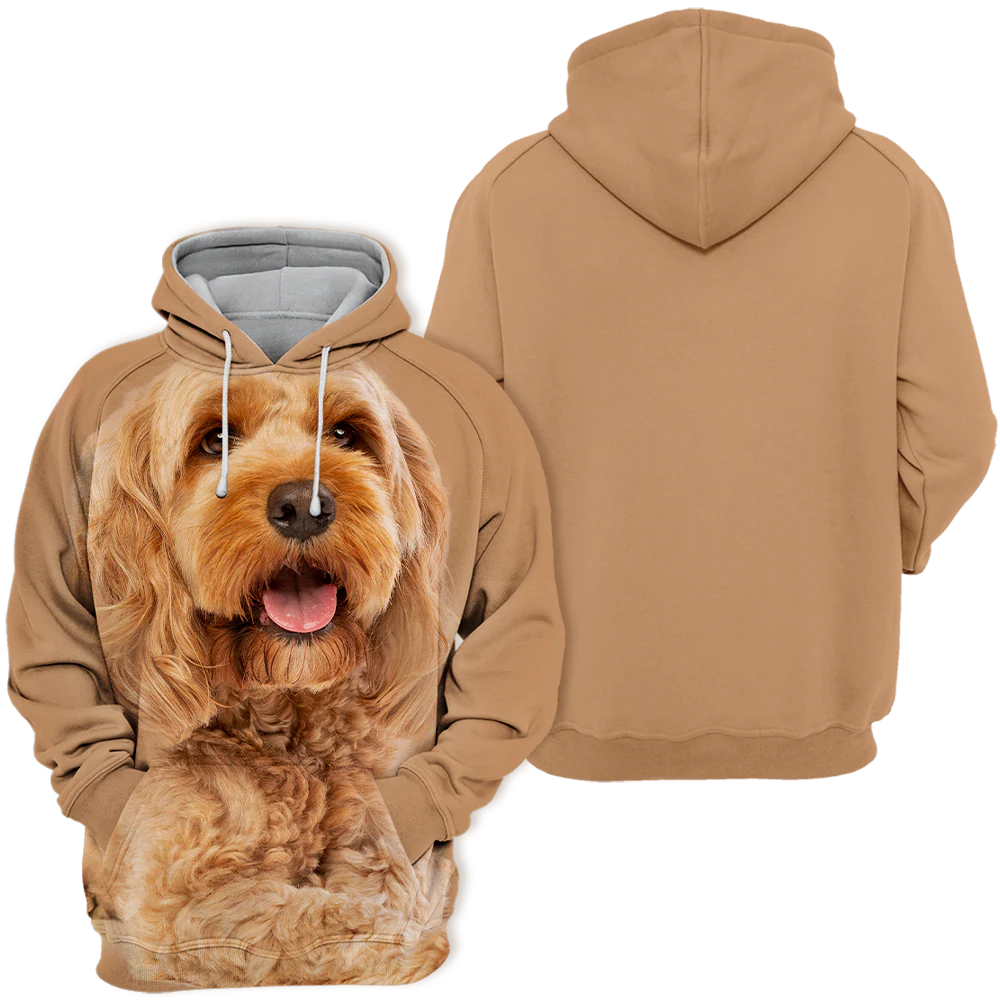Cockapoo Ontwerp | Comfortabele Dierenliefhebbers Trui | Zachte Polyester-Katoen Mix | Verschillende Maten - Image 2