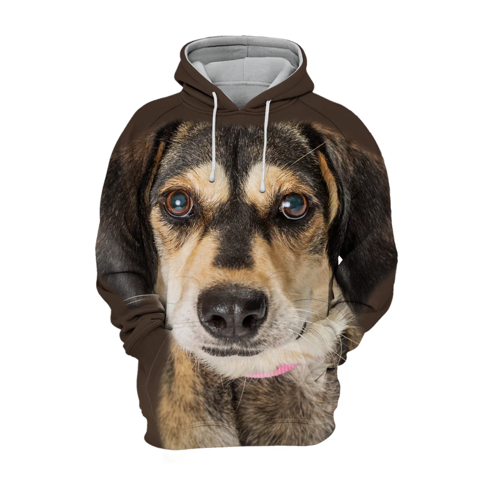Unisex Hoodie voor Hondenliefhebbers | Premium Polyester-Katoen | Zacht en Duurzaam | Diverse Maten S-4XL | Bedrukte Verklaring | High Definition Print