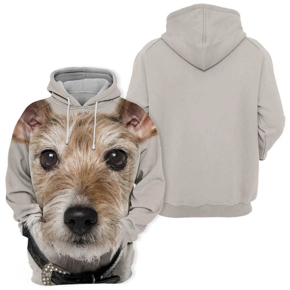 Unisex Hoodie voor Hondenliefhebbers | Comfortabele Dierenprint | Verkrijgbaar in S-4XL | Polyester & Katoen - Image 2