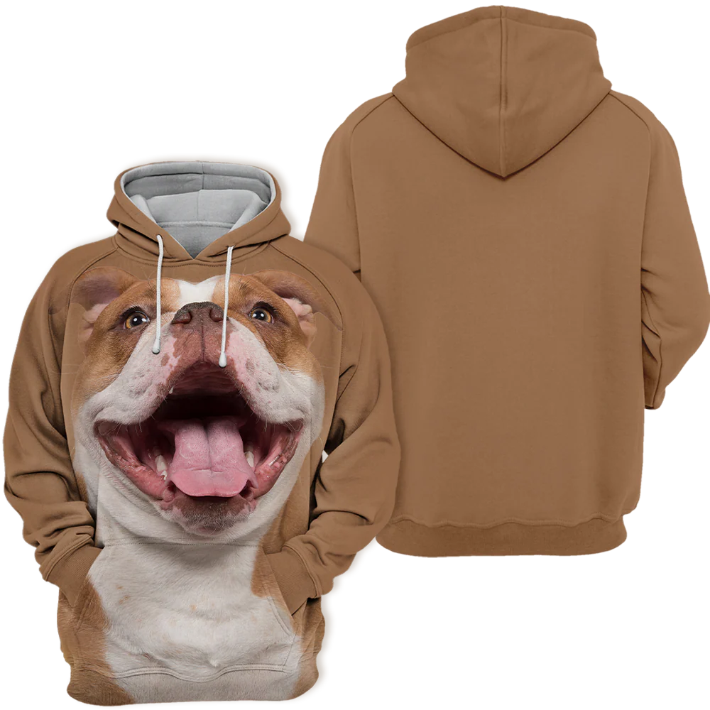 Engelse Bulldog Opdruk | Comfortabele Unisex Trui | Zachte Polyester-Katoenmix | S-4XL - Image 2