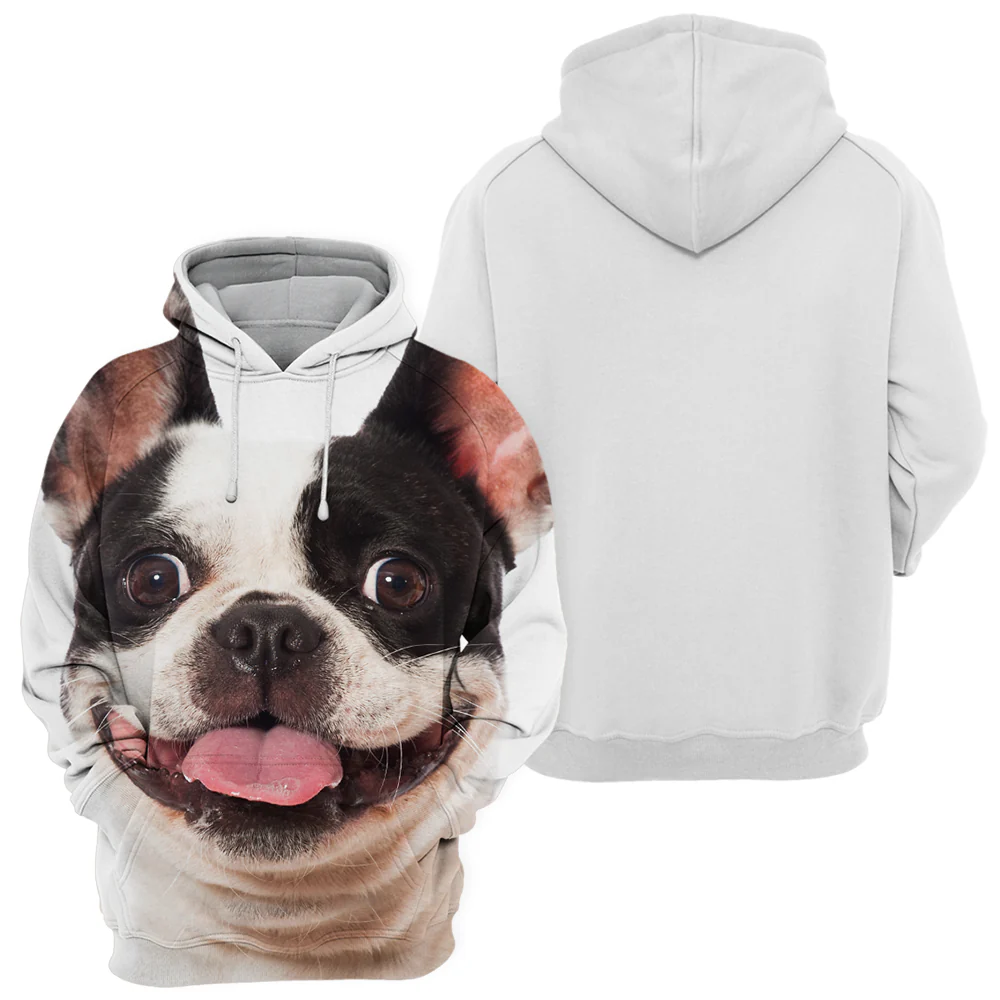 Katoenmix Dierenliefhebbers Trui | Zachte Franse Bulldog Print | Comfortabele Pasvorm | Diverse Maten - Image 2
