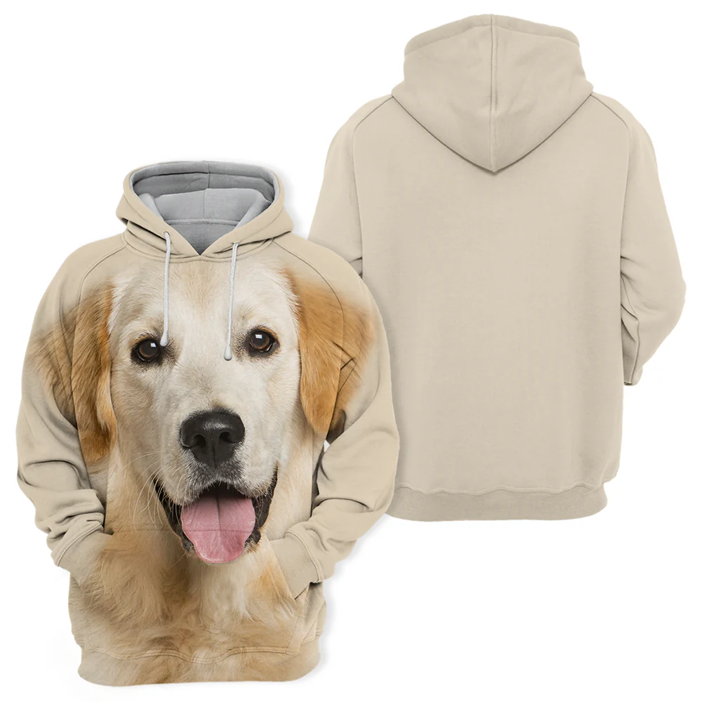Unisex Trui | Hondenprint | Premium Katoenmix | Verschillende Maten | Zacht en Duurzaam | Perfecte Pasvorm | Golden Retriever Design - Image 2
