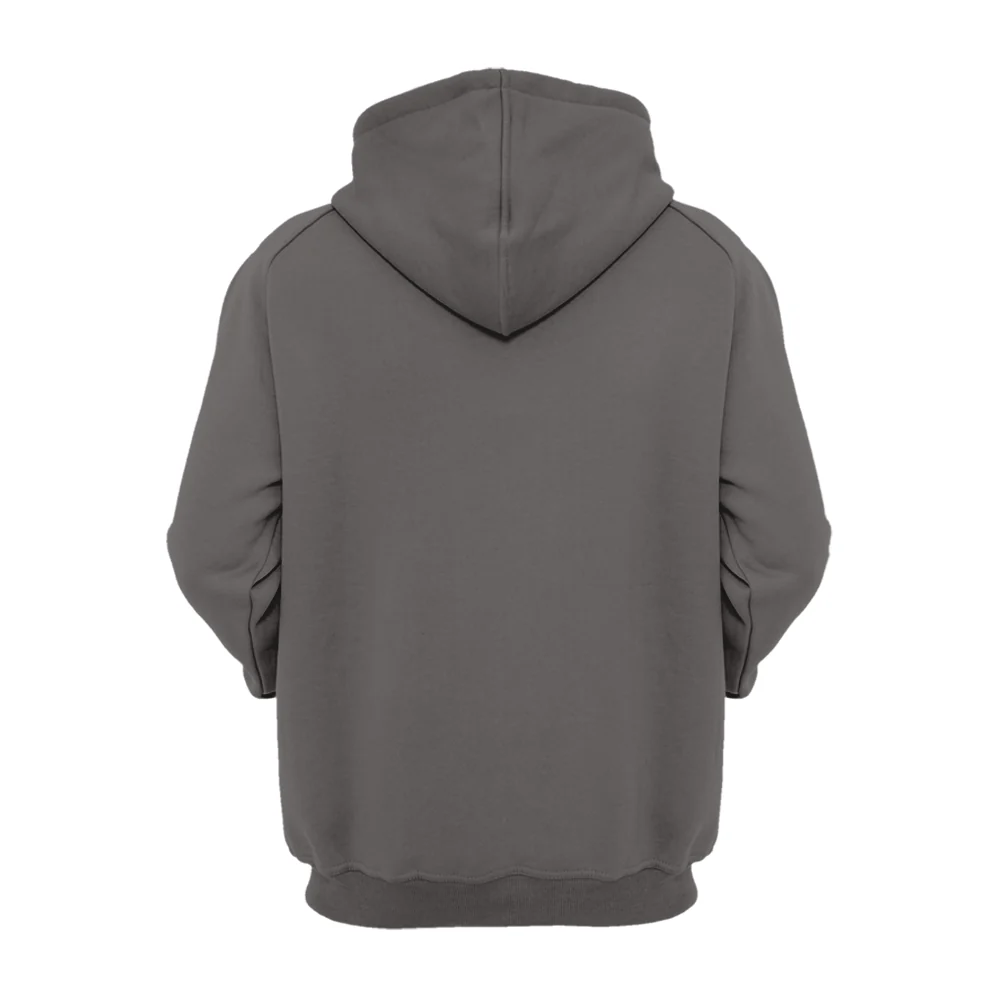 Grijze Hoodie voor Dierenliefhebbers | Unisex Comfort | Diverse Maten S-4XL | Zachte Polyester Katoen Mix | Voor Toy Poedel Liefhebbers - Image 3
