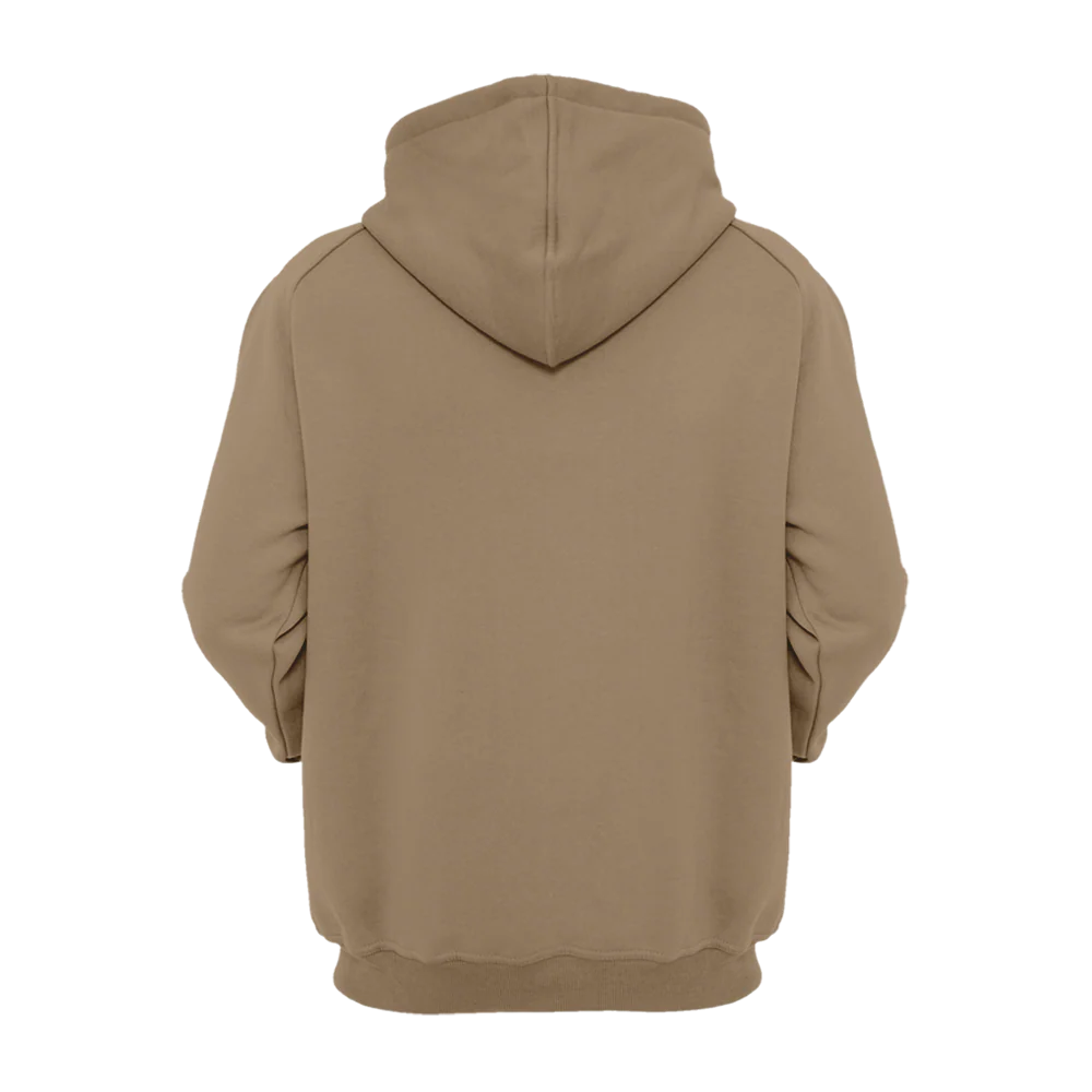 Unisex Hoodie | Grote Hond Bruin | Comfortabel Polyester-Katoen Mix | Maat S-4XL | Hoge Resolutie Print | Zachte Aanraking | Tweezijdig Stretchmateriaal | Perfect met Jeans of Leggings - Image 3