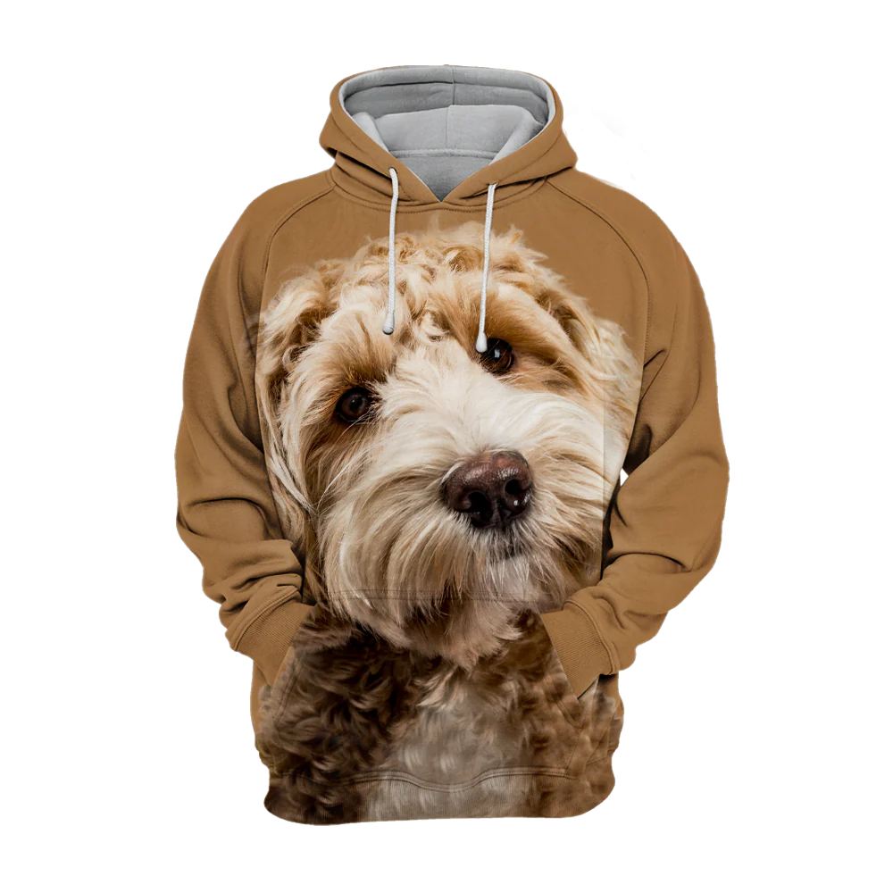 Honden Trui | Comfortabele Unisex Hoodie | Perfecte Pasvorm | Maten S-4XL | Niet Afbladderend | Polyester en Katoen Mix | Voor Labradoodle en Goldendoodle