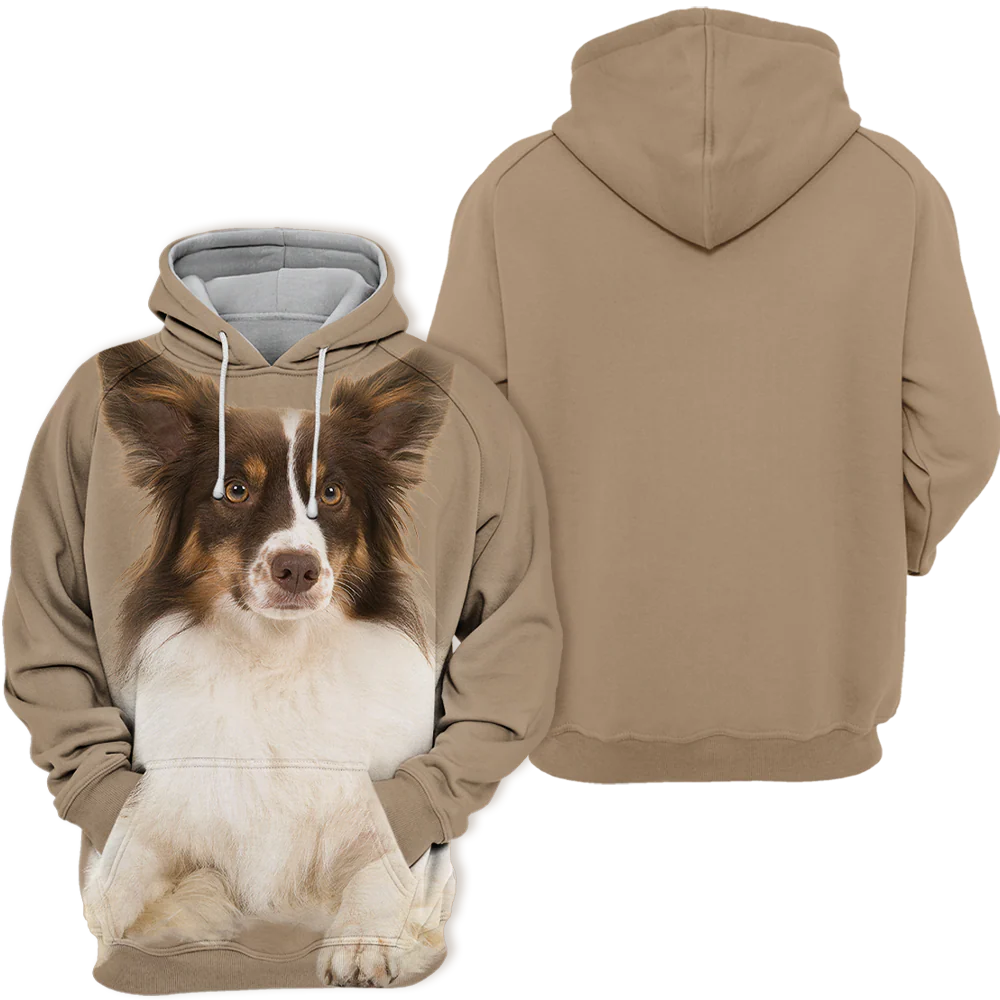 Hoodie met Hondenmotief | Unisex | Polyester Katoen Mix | S-4XL | Comfortabele Pasvorm | Zachte Stof | Hoogwaardige Print | Perfecte Geschenkoptie | Miniature American Shepherd Inspiratie - Image 2