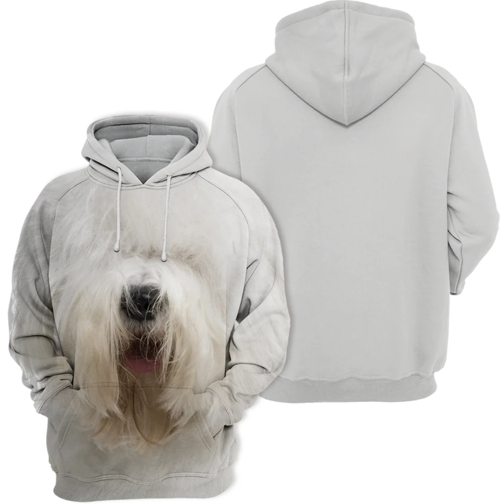 Comfortabele Unisex Trui | Oude Engelse Herder Design | Maat S tot 4XL | Premium Polyester Katoen Mix - Image 2