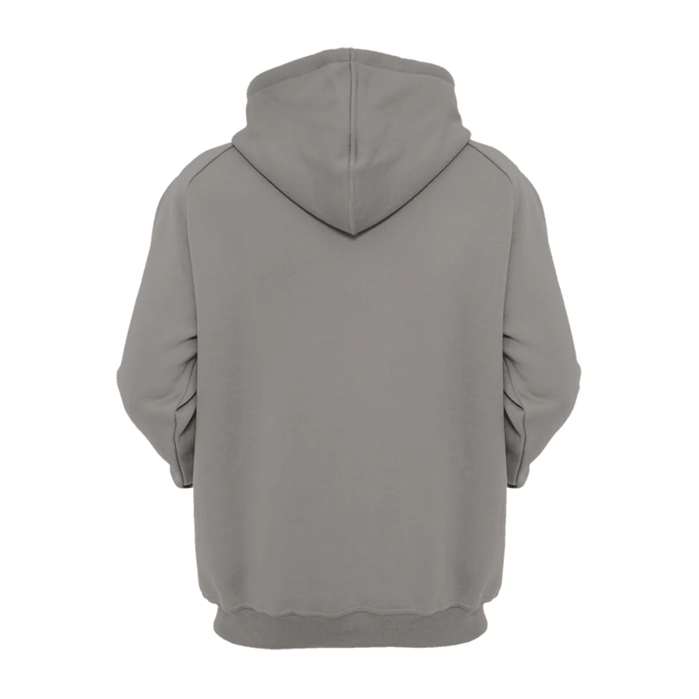 Grijze Hoodie voor Dierenliefhebbers | Zachte Stof | Hoge Resolutie Print | Maten S-4XL | Comfortabel en Duurzaam - Image 3