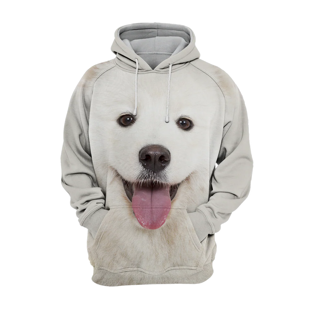 Unisex Hoodie | Samojeed Design | Zacht & Duurzaam | Maten S-4XL | Hoogwaardige Polyester-Katoen Mix