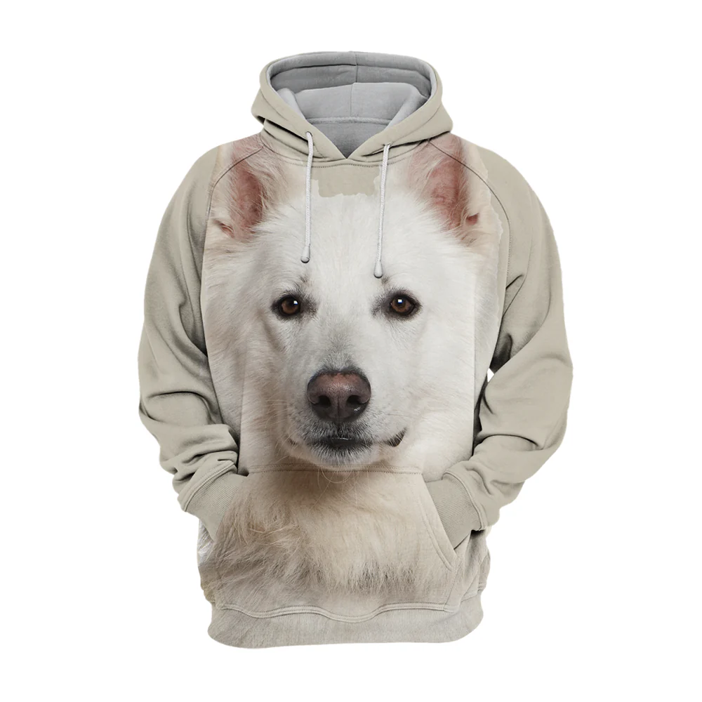 Sweatshirt voor Hondenliefhebbers | Comfortabele Hoodie met Hoge Resolutie Print | Diverse Maten S-4XL | Polyester en Katoen Mix | Perfect voor Een Stijlvolle Dag met je Huisdier
