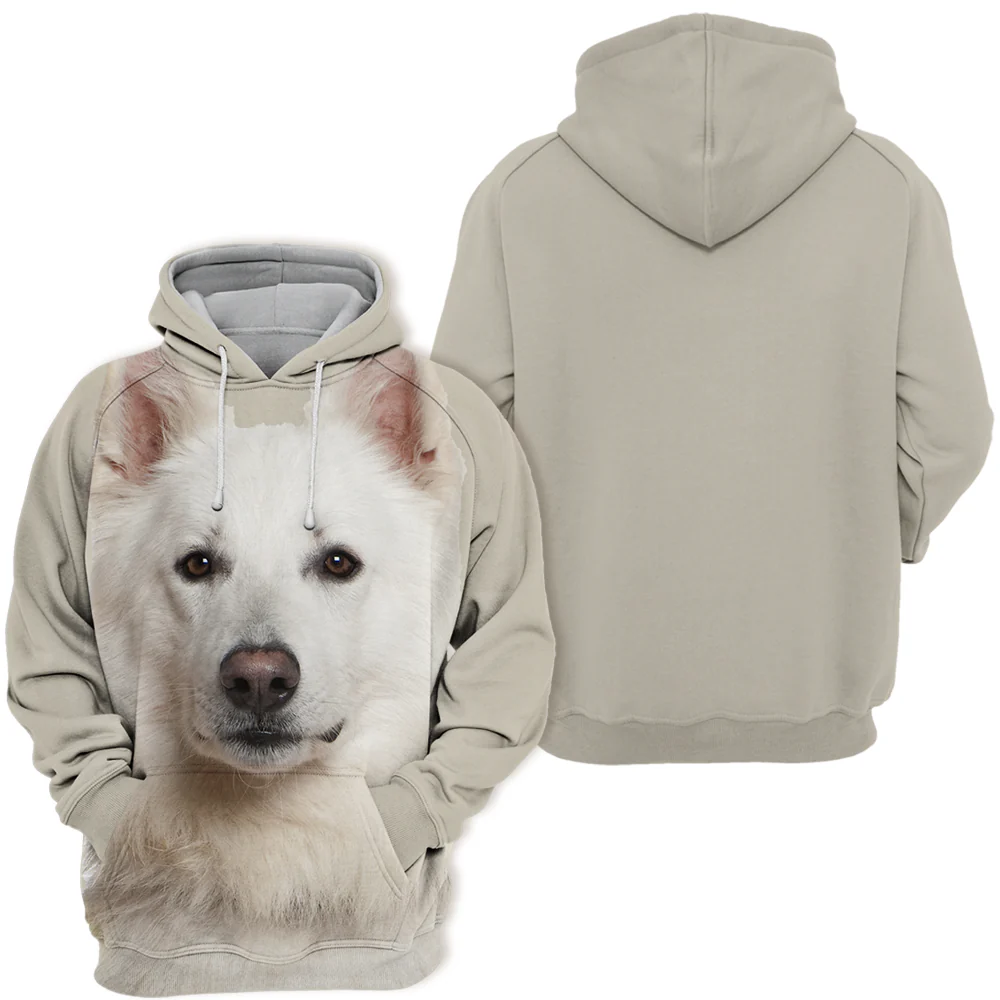 Sweatshirt voor Hondenliefhebbers | Comfortabele Hoodie met Hoge Resolutie Print | Diverse Maten S-4XL | Polyester en Katoen Mix | Perfect voor Een Stijlvolle Dag met je Huisdier - Image 2