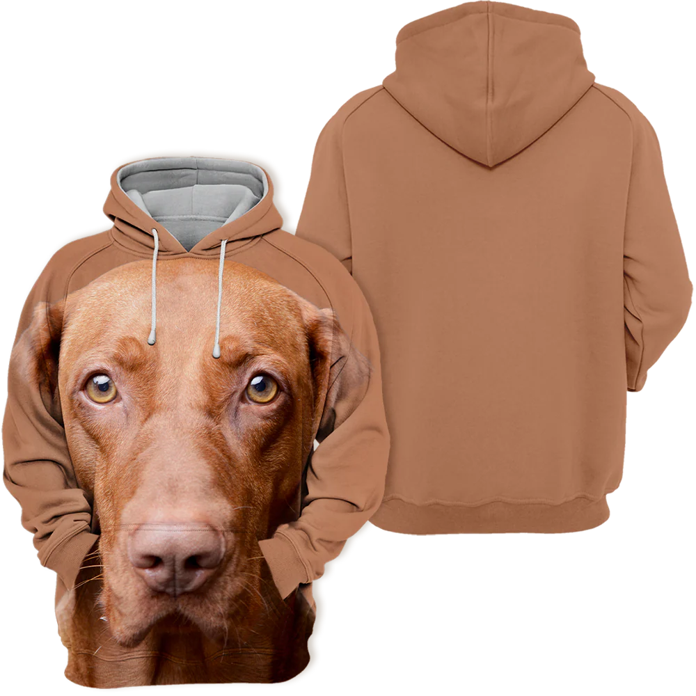 Comfortabele Vizsla Sweater | Unisex | Zachte Stof | Hoogwaardige Print | Diverse Maten | Perfecte Pasvorm voor Vizsla Liefhebbers - Image 2