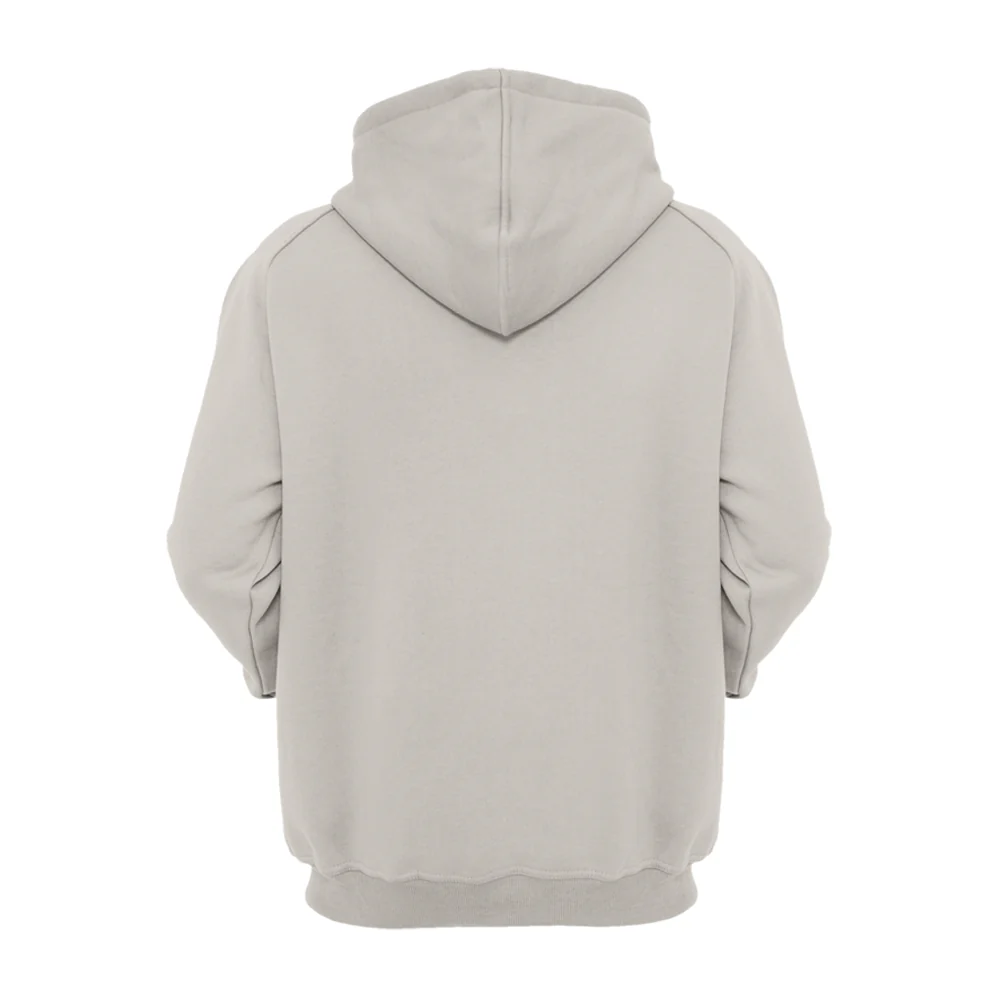 Unisex Hoodie Wit | Polyester Katoen Mix | Hondenontwerp | Jaren '80 Retrostijl | M-4XL | Casual en Comfortabel - Image 3