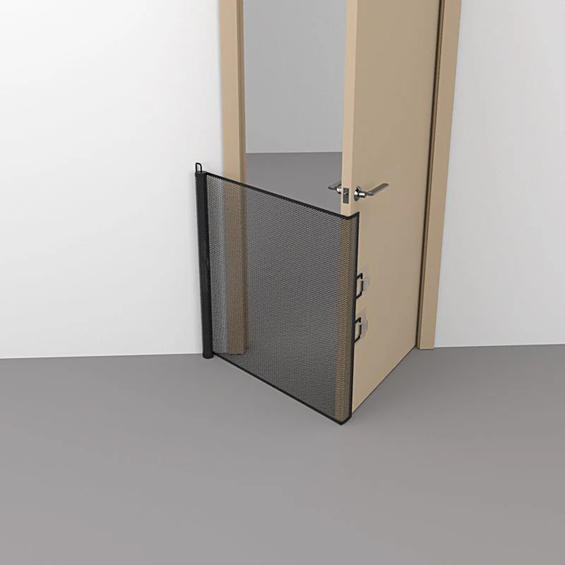 Veiligheidsnet voor Huisdieren - Flexibel Zwart Polyester Mesh - Eenvoudig te Installeren en Ruimtebesparend