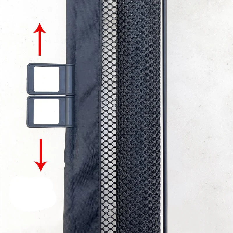 Veiligheidsnet voor Huisdieren - Flexibel Zwart Polyester Mesh - Eenvoudig te Installeren en Ruimtebesparend - Image 5