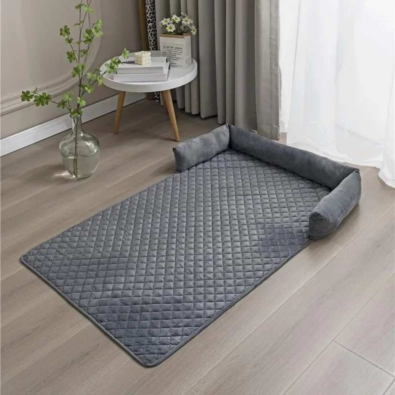 Velluto Fluwelen Hondenbeschermer | Bank en Bed Bescherming | Verhoogde Rand | Wasbare Hoes | Stijlvol en Comfortabel - Image 4