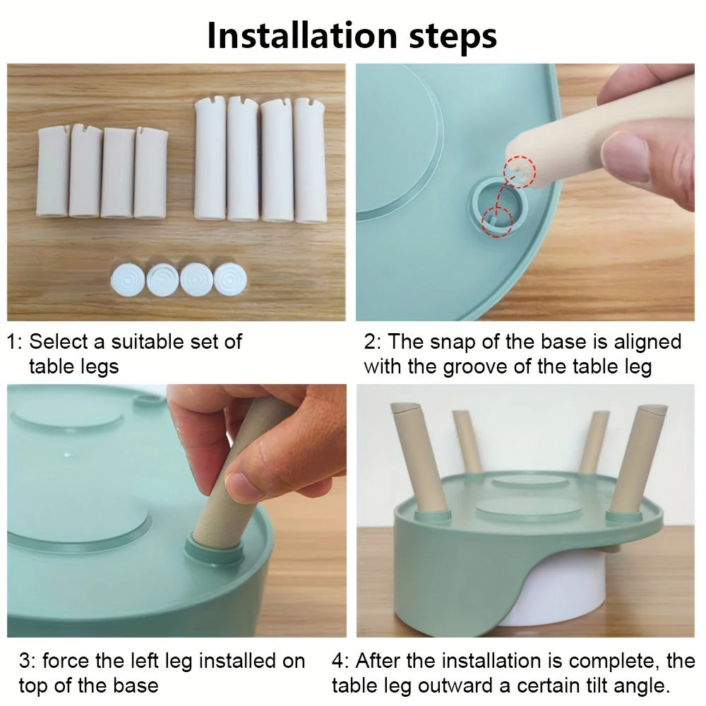 Verhoogde dubbele voerbak voor katten en honden | Ergonomisch ontwerp | Antislip | Duurzame materialen | Eenvoudig te reinigen | Modern voor kleine en middelgrote huisdieren - Image 14