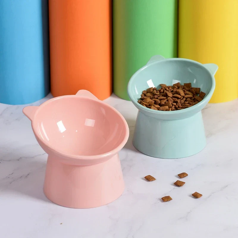 Ergonomische Verhoogde Voerbak voor Honden en Katten | Anti-Knoei 45° Schuine Bak met Stabiele Staander | Beschikbaar in Blauw, Groen, Roze - Image 5