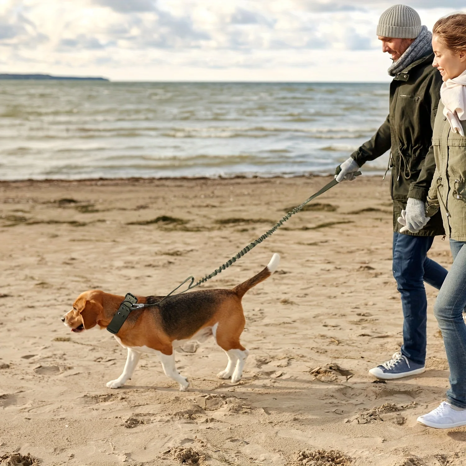 Verstelbare hondenhalsband van sterk nylon | Geschikt voor grote honden | Duurzaam, comfortabele pasvorm en stevige gespsluiting | Maten M, L, XL - Image 12