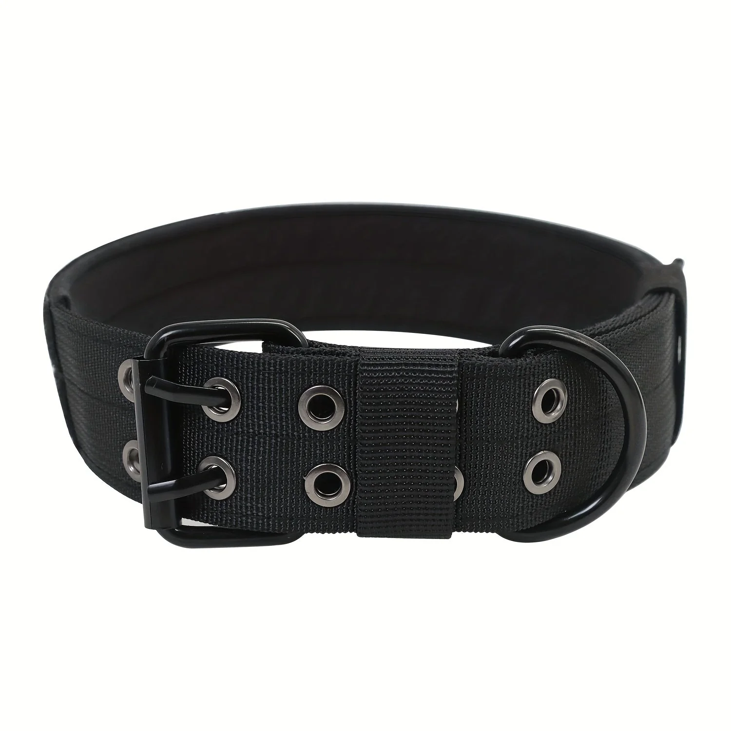Verstelbare hondenhalsband van sterk nylon | Geschikt voor grote honden | Duurzaam, comfortabele pasvorm en stevige gespsluiting | Maten M, L, XL - Image 4
