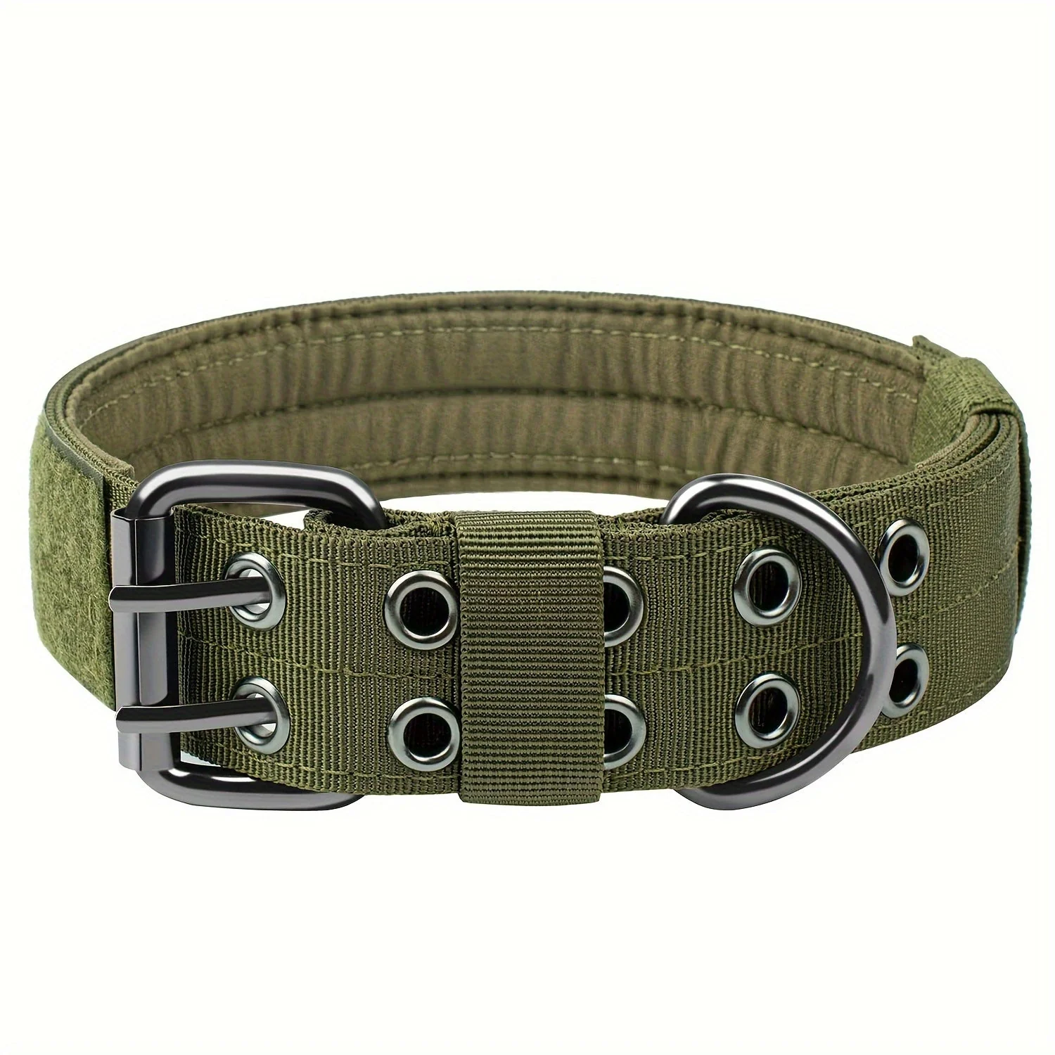 Verstelbare hondenhalsband van sterk nylon | Geschikt voor grote honden | Duurzaam, comfortabele pasvorm en stevige gespsluiting | Maten M, L, XL - Image 5