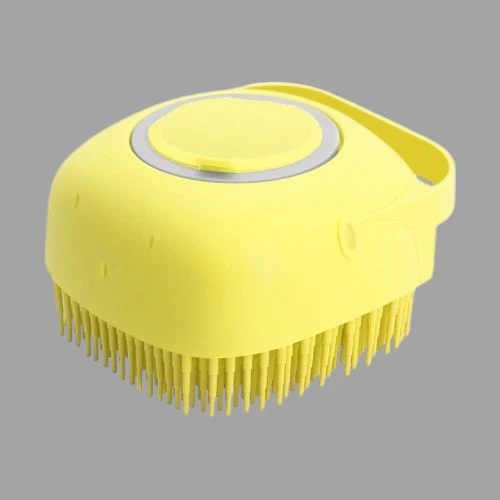 Hondenwasborstel met Shampoo Dispenser | Siliconen Borstelharen | Massage en Reiniging | Geschikt voor Alle Vachttypes | Huisdierverzorging - Image 5