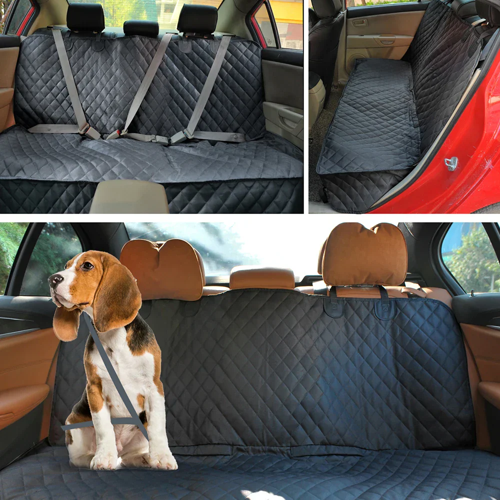 Waterdichte Honden Autodeken | Achterbank Bescherming | 600D Oxford Materiaal | Universele Pasvorm | Antislip Onderzijde | Zijkant Bescherming - Image 15