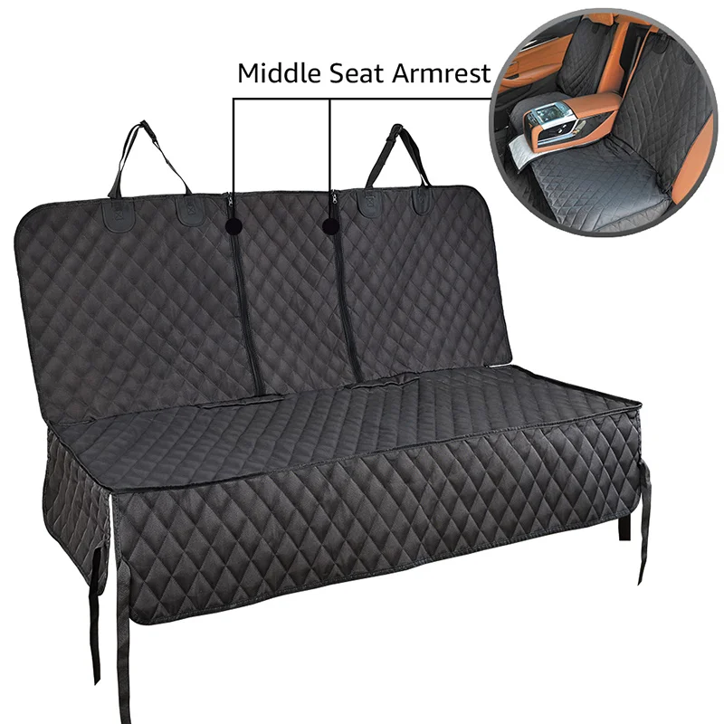 Waterdichte Honden Autodeken | Achterbank Bescherming | 600D Oxford Materiaal | Universele Pasvorm | Antislip Onderzijde | Zijkant Bescherming - Image 16