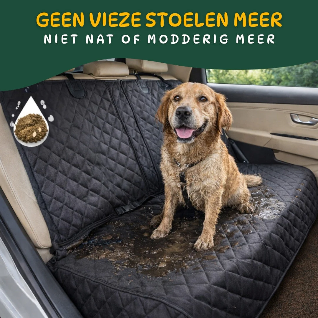 Waterdichte Honden Autodeken | Achterbank Bescherming | 600D Oxford Materiaal | Universele Pasvorm | Antislip Onderzijde | Zijkant Bescherming - Image 4