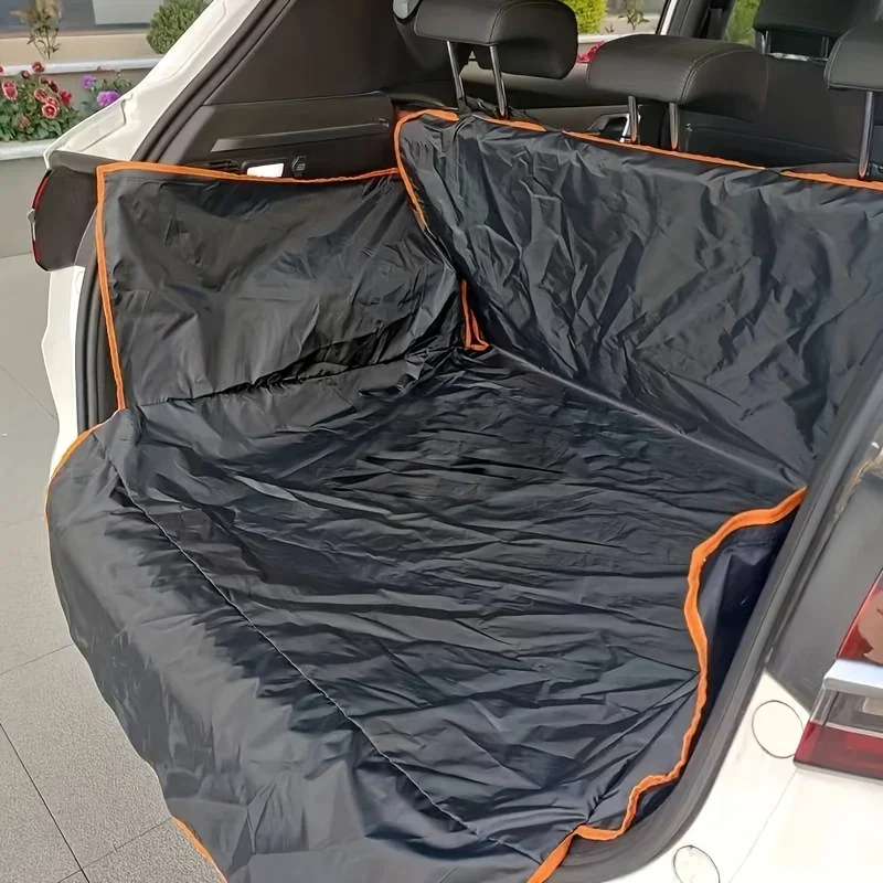Waterdichte en Vuilafstotende Achterbakbeschermer voor SUV's | Antislip Oxford-stof | 180x103 cm | Ideaal voor Honden - Image 4