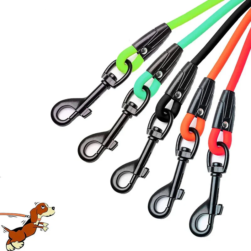 Waterdichte PVC Hondenlijn | Geurresistente & Gemakkelijk te Reinigen Riem | Voor Kleine tot Grote Honden | Beschikbaar in Diverse Lengtes | Zacht en Comfortabel | Anti-Knoop Design | Geschikt voor Alle Weersomstandigheden - Image 5