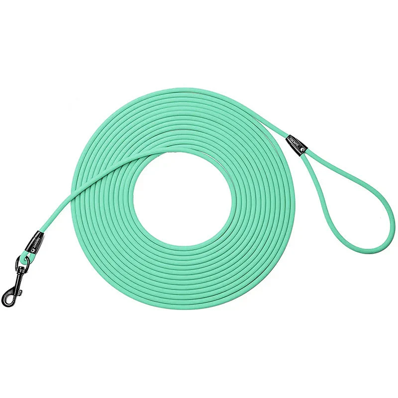 Waterdichte PVC Hondenlijn | Geurresistente & Gemakkelijk te Reinigen Riem | Voor Kleine tot Grote Honden | Beschikbaar in Diverse Lengtes | Zacht en Comfortabel | Anti-Knoop Design | Geschikt voor Alle Weersomstandigheden - Image 6