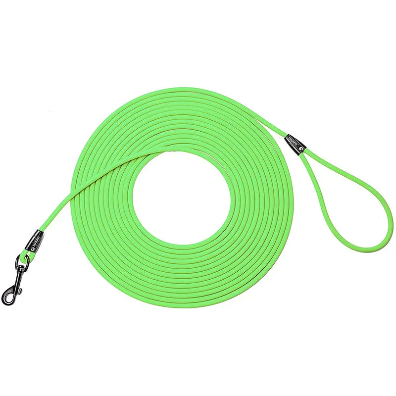 Waterdichte PVC Hondenlijn | Geurresistente & Gemakkelijk te Reinigen Riem | Voor Kleine tot Grote Honden | Beschikbaar in Diverse Lengtes | Zacht en Comfortabel | Anti-Knoop Design | Geschikt voor Alle Weersomstandigheden - Image 7