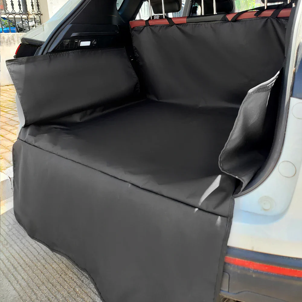 Waterdichte 600D Oxford Mat voor Vervoer van Huisdieren in Auto | 180x105 cm | Bescherming Tegen Vuil en Vlekken | Geschikt voor Alle Voertuigen - Image 5