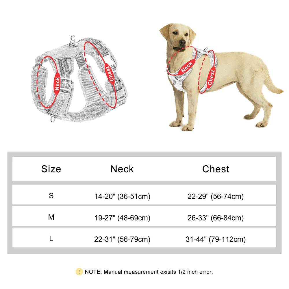 Didog Hondenharnas Nylon en PU | Waterdicht en Verstelbaar | Reflecterende Strip | Wandelen en Training | Groen, Rood, Bruin | Geschikt voor Kleine, Middelgrote en Grote Honden | Duurzaam en Veilig - Image 6
