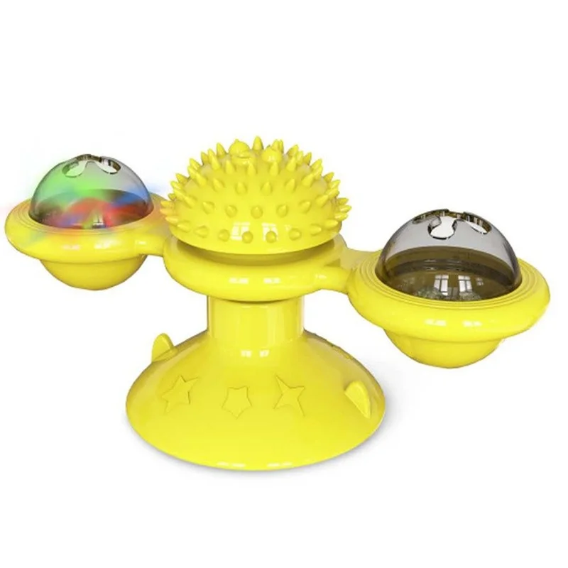 Interactief Draaibaar Speelgoed | Puzzel & Tandverzorging Voor Katten | Plastic Huisdierenspeelgoed | Geen Batterijen | Shandong China - Image 2